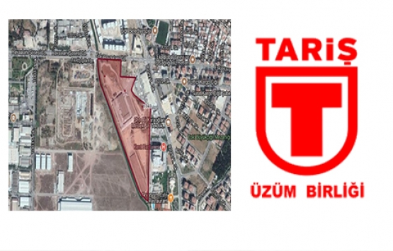 Tariş Üzüm Birliği'nden Çiğli'de satılık arsa!