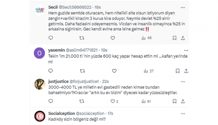 Kadıköy de kiralar 3 yılda yüzde 627 arttı, ortalama kira 21 bin TL yi aştı! Oturulacak ev bulunamıyor!