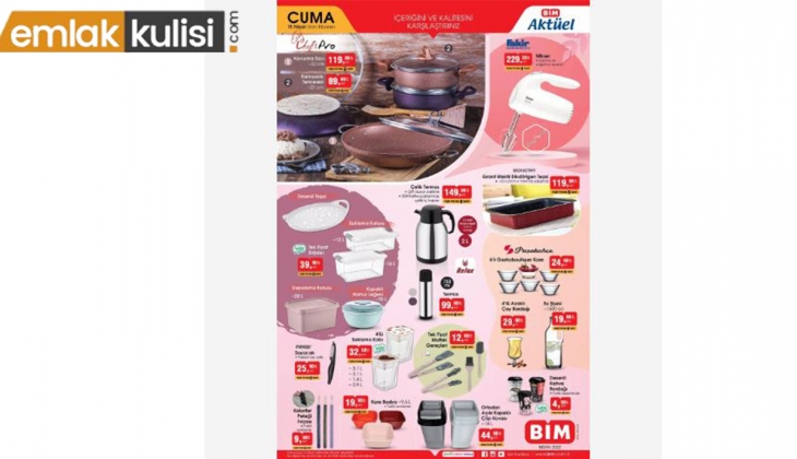 BİM 15 Nisan 2022 aktüel ürünler kataloğu! İşte BİM deki fırsat ürünleri ve fiyat listesi