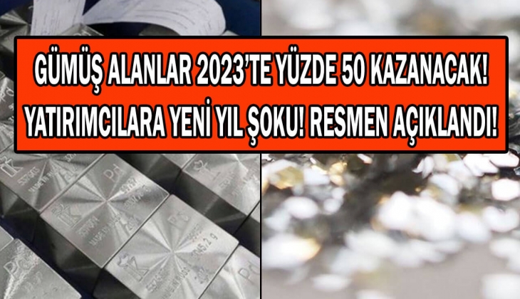 Altına rakip geldi! Bu rakamları duyan şaşkına döndü! 2023'te tam yüzde 50 kazandıracak! Hemen bakın!