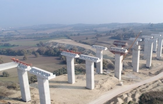 Badırga-Çatalağıl Kavşağı nın yüzde 95’i tamamlandı!