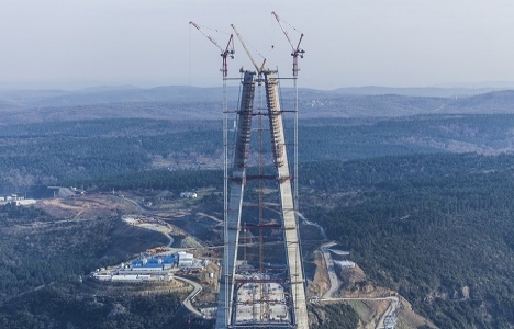 3. Boğaz Köprüsü son durum fotoğrafları!