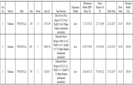 Tekirdağ Ergene de 19 milyon TL ye satılık 3 arsa!