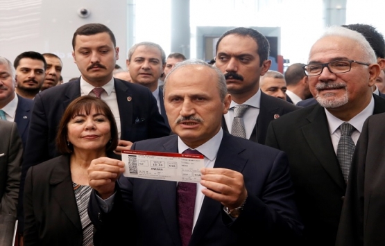 İstanbul Havalimanı ndan ilk tarifeli sefer yapıldı!