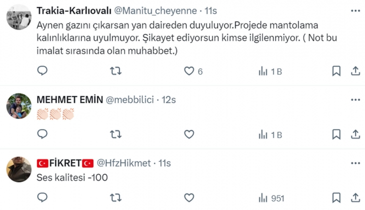 Tebernüş Kireçci sordu: Türkiye de konut kalitesi iyiye mi gidiyor, kötüye mi?