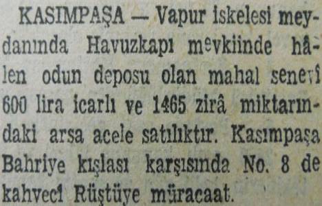 1946 yılında 14 odalı yalı 30 bin liraya satılacakmış!