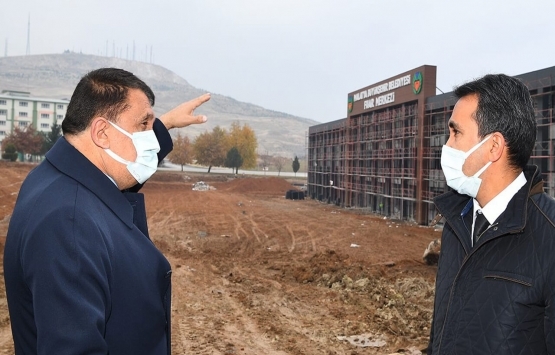 Malatya Kongre ve Fuar Merkezi inşaatında sona gelindi!