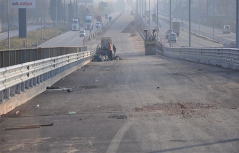 Kocaeli Yahya Kaptan-Goodyear bölgesinde yol çalışmaları bitti!