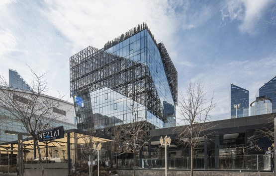 Aura Design imzalı Söğütözü İş Merkezi’nin inşaatı tamam!