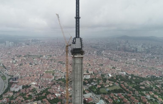 Çamlıca Kulesi 365 metre yüksekliğiyle Eyfel i geçti!