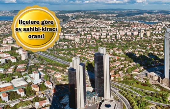 İstanbul'da kiracılar merkezde oturuyor!