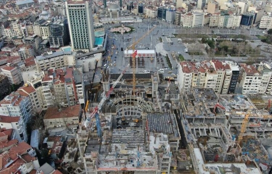 Yeni AKM inşaatı görüntülendi!