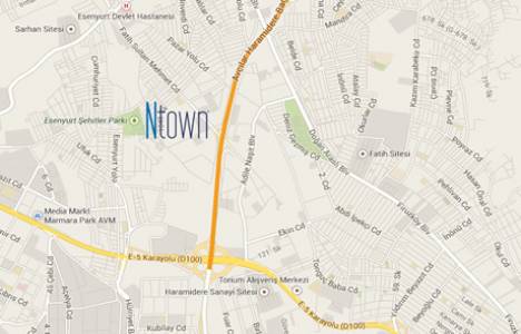 Özyurtlar Ntown nerede inşa ediliyor?