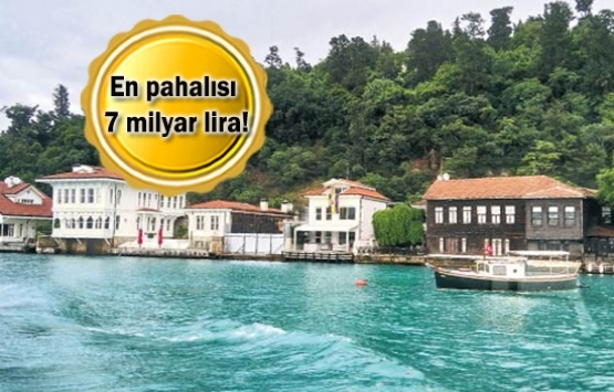 Boğaz'ın tarihi eser yalıları satışta!