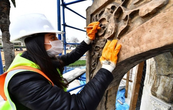 İzmir de tarihi Saat Kulesi nde restorasyon!