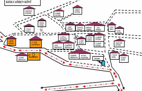 Köy yerleşim haritaları!