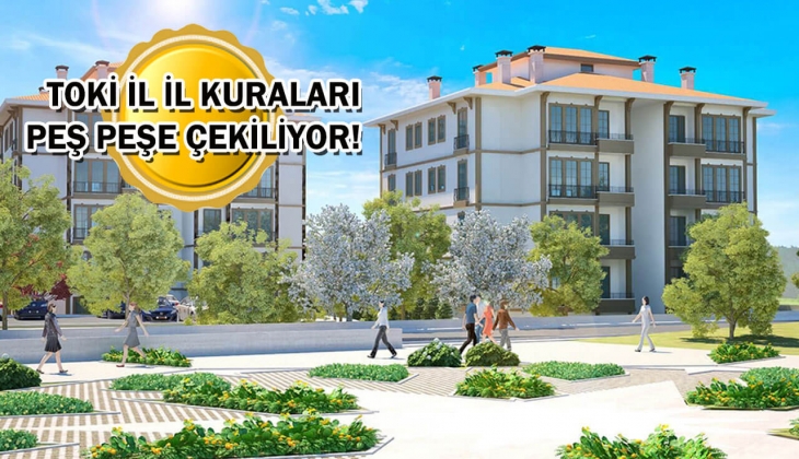 TOKİ il il kura tarihleri resmen duyuruldu! 22-28 Ocak kuraları hangi illerde olacak? Peş peşe açıklanan takvime bakın!