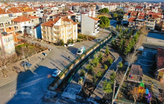 Balıkesir Karesi Millet Bahçesi nin inşaatı yükseliyor!