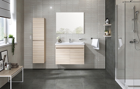 Kale Banyo Krea serisi ile sadelik ve şıklık banyolarınızda!