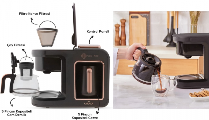 Karaca Hatır Plus Kahve ve Çay Makinesi ne kadara satılıyor? Özellikleri neler? 19 Şubat 2023 fiyat listesi