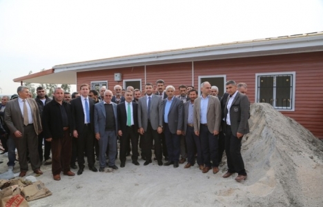 Mahmut Çelikcan Camili Taziye Evi çalışmasını denetledi!