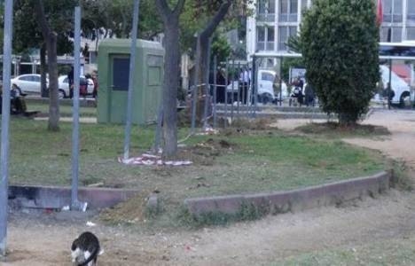 Kabataş Fındıklı Parkı protestosu