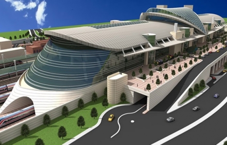 Yeni Ankara YHT Garı'nın yüzde 54'ü tamam!