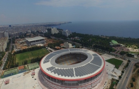 Antalya Arena Stadı 550 konutluk elektrik üretiyor!