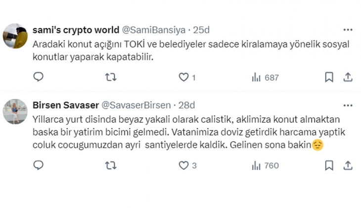 Konutlara katlamalı vergi önce satışları sonra üretimi düşürür: Parası olan da ev almaz!