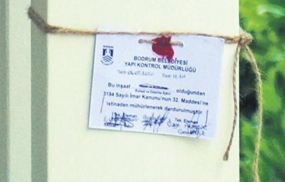 Yılmaz Özdil in Bodrum daki kaçak villası mühürlendi!