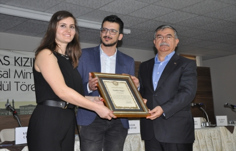 Kızılırmak Projesi'nde derece alan mimarlara ödül verildi!