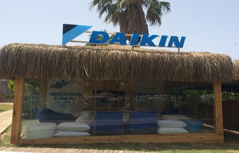 Daikin, Babylon Çeşme’de serinleme odası açtı!