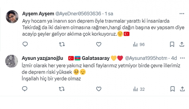 Prof. Dr. Övgün Ahmet Ercan dan 2 il için deprem açıklaması: Biri yüksek deprem çekincesinde, diğeri güvenli!