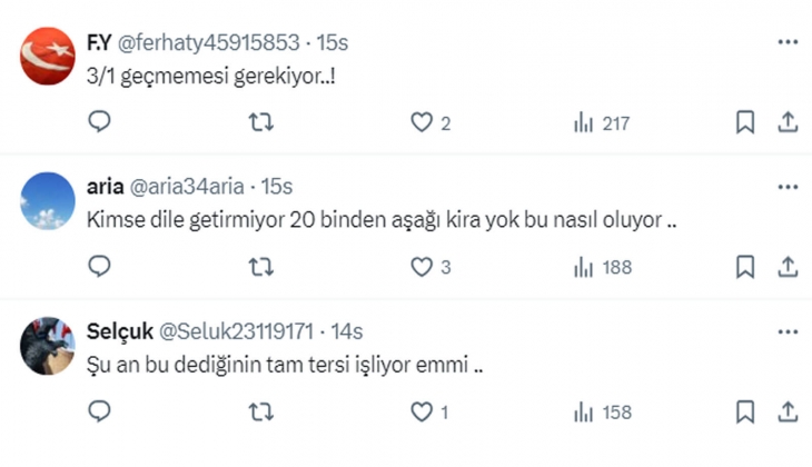 Ev sahipleri kiradaki evlerini geçim kaynağı olarak görüyor! Kiralar asgari ücretin yarısını geçmemeli!