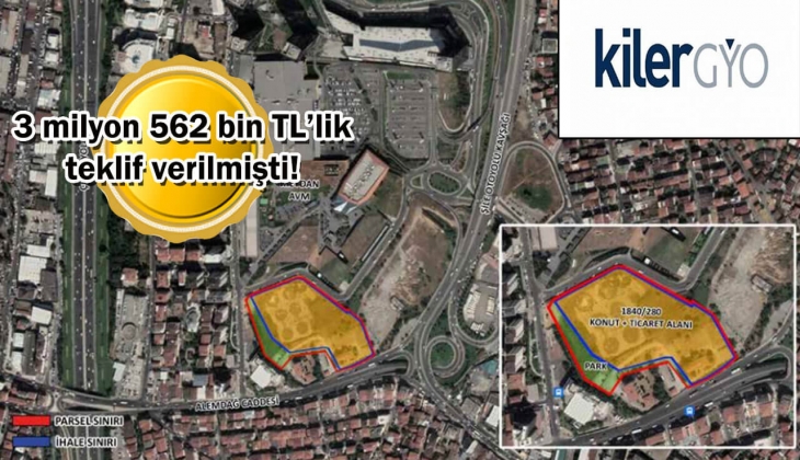 Kiler GYO, İstanbul Ümraniye İnkılap arsası için sözleşme imzalayacak! 