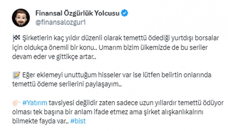 Hangi şirket kaç yıldır temettü ödemesi yapıyor? Kesintisiz ödeme yapan şirketler tek tek açıklandı!