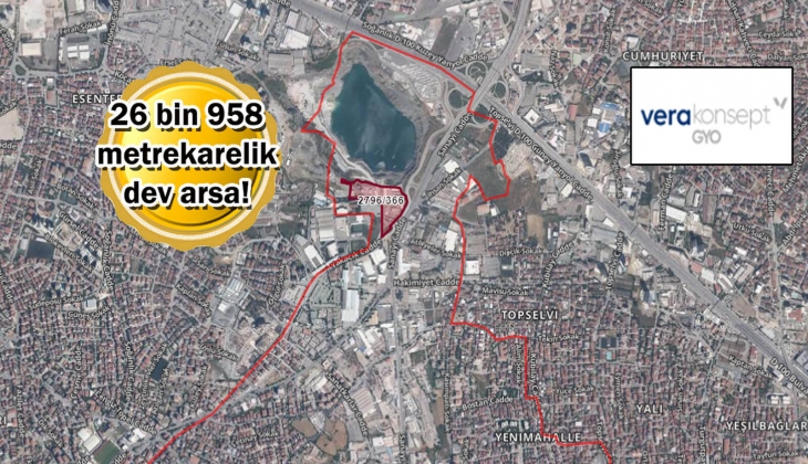 Vera GYO, ÖİB'in Kartal'daki arsasını 1.6 milyar TL'ye aldı! 