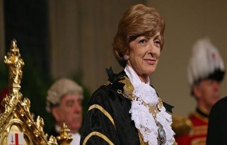Alderman Fiona Woolf finans merkezi açıklaması