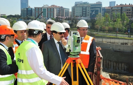 Vali Şahin Okmeydanı Hastanesi'nin inşaatını inceledi!