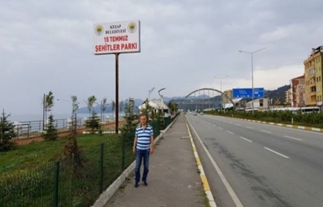 Giresun Keşap 15 Temmuz Şehitler Parkı açıldı!