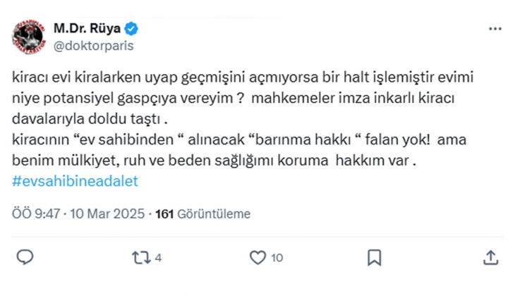 Senede bir ev değiştiren ama ilk ay dışında hiç kira ödemeyenler var diyen avukattan ev sahiplerine uyarı!