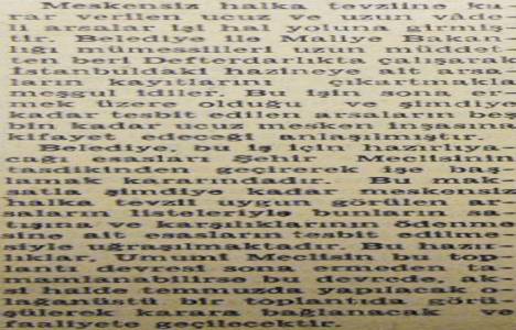 1949 yılında İstanbul da Hazine ye ait 5 bin ucuz arsa tespit edilmiş!