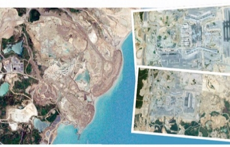 3. Havalimanı uzaydan da göründü!