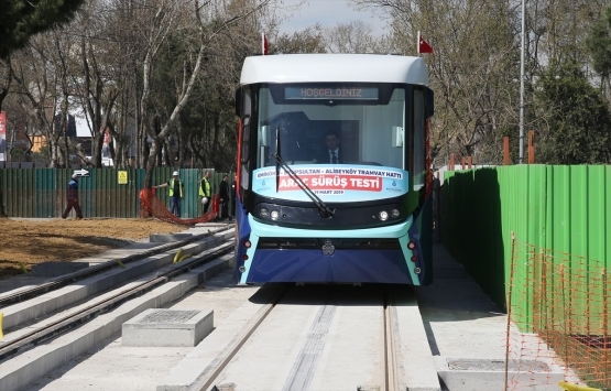 Eminönü-Alibeyköy Tramvay Hattı nın test sürüşleri başladı!