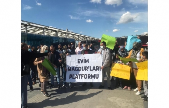 Evim Mağdurları ndan Türkiye nin dört bir yanında eylem!