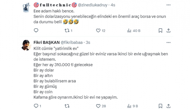 7 milyon TL lik evini satan faizden 310 bin TL kazanıyor! Konut yatırımı, faiz yatırımı mı mantıklı? Vatandaşlar ne dedi