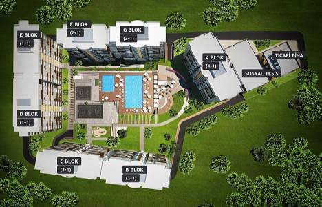 AC Yapı Dore Life vaziyet planı!