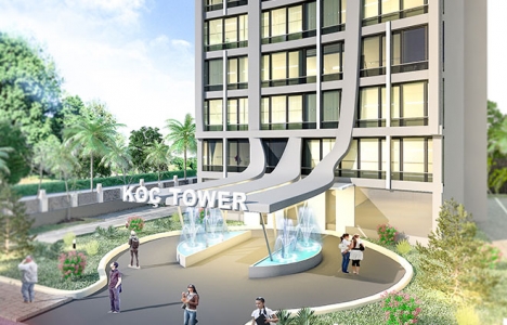 Koç Tower'da metrekaresi 10 bin TL'ye!