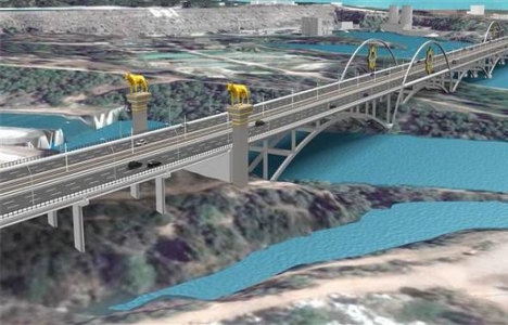 Devlet Bahçeli Köprüsü'nden günde 60 bin araç geçecek!