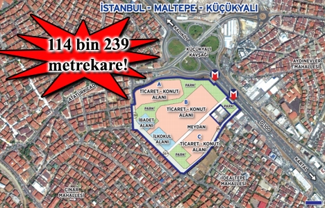 Küçükyalı Karayolları arazisi satışa çıkıyor!